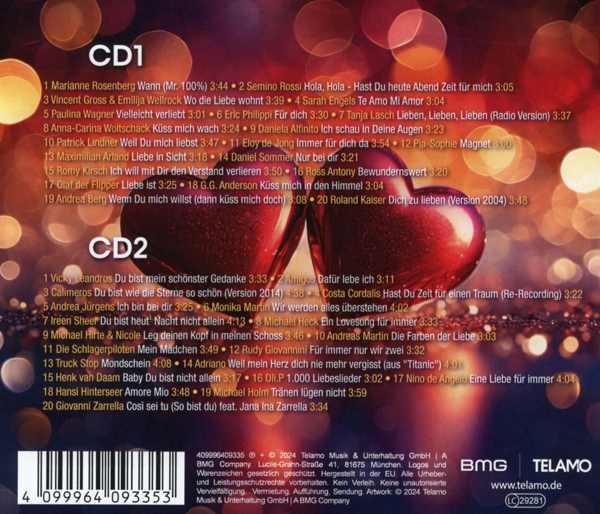 Schmuse Hits:Die schönsten Lieder fürs Herz 1