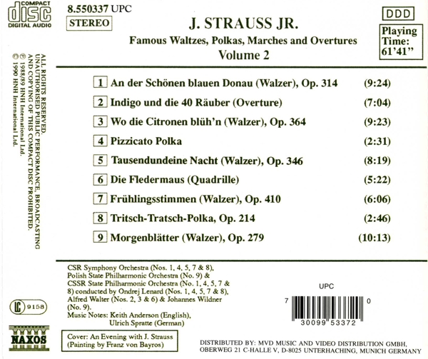 Beliebte Walzer/ Polkas/ + Vol.2 1
