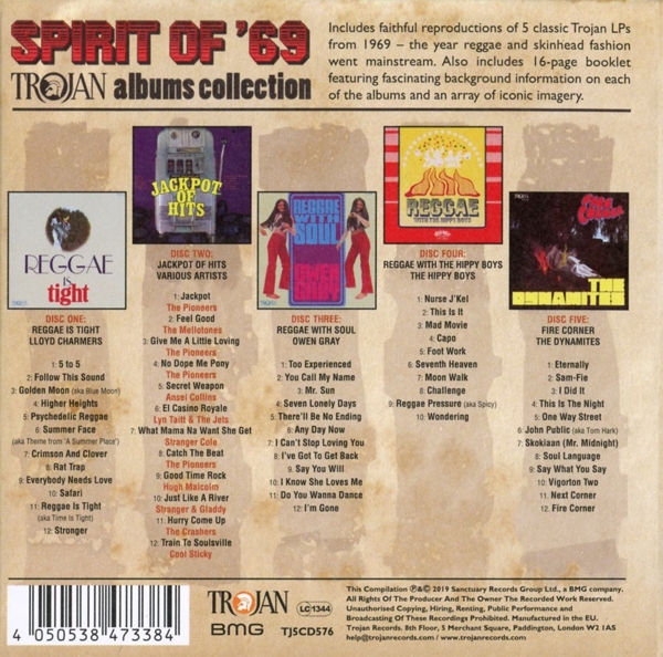 Spirit of 69:The Trojan Albums Collection 1