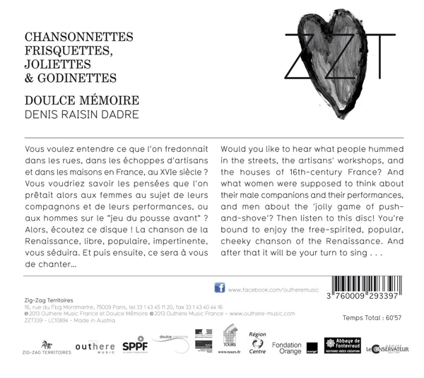 Chansonettes Frisquettes, Joliettes et Godinettes 1