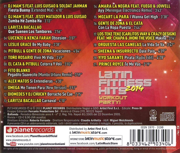 Latin Fitness Hits 2014 1