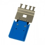 Alldaq - zbh. ADQ-USB-ISO-HUT / Montagekit fr ADQ-USB-ISO-Serie auf DIN-Hutschiene