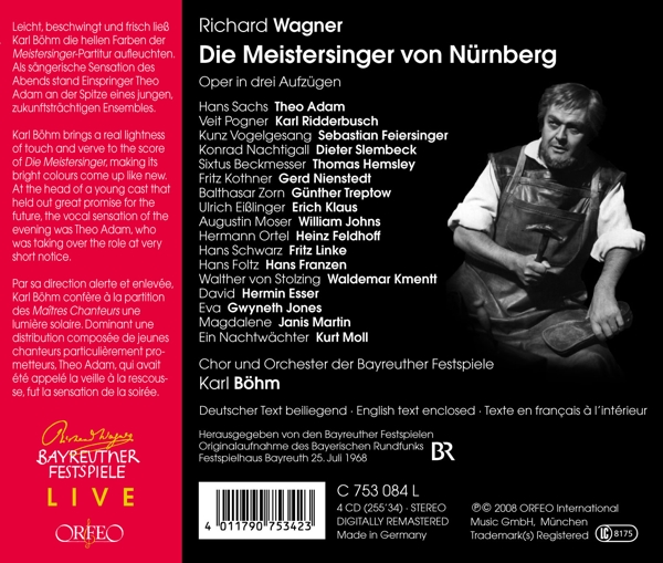 Die Meistersinger Von Nürnberg 1