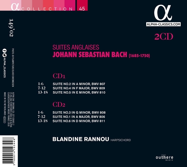 Englische Suiten BWV 806-811 1