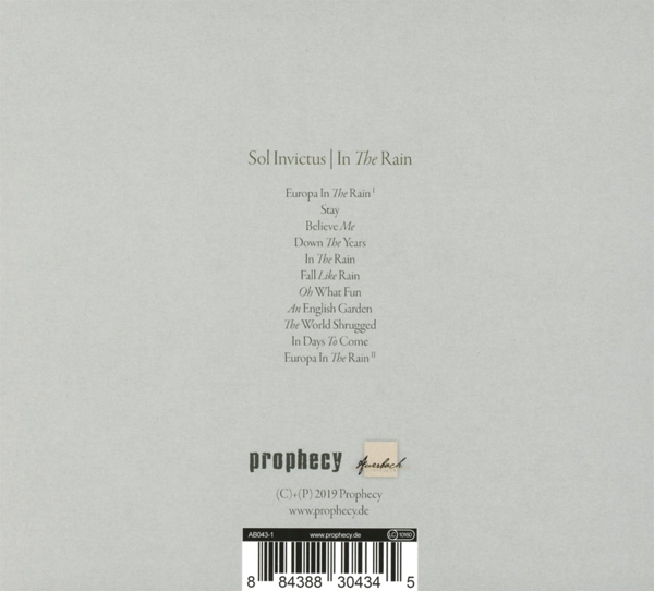 In The Rain (Digipack) 1