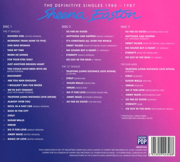 The Definitive Singles 1980-1987 (3CD Digipak) 1