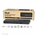 Club 3d - Club3D USB-C 14in1-Dock>2xDP2.1/2xHDMI/3xUSB-C 4K60Hz PD100W retail