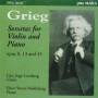 E. Grieg - Sonatas For Violin & Piano Op 8 13 & 45
