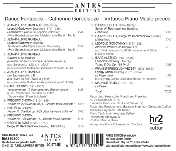 Dance Fantasies 1
