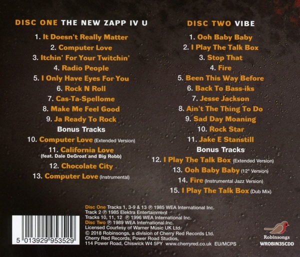THE NEW ZAPP IV U/ VIBE (2CDs) 2