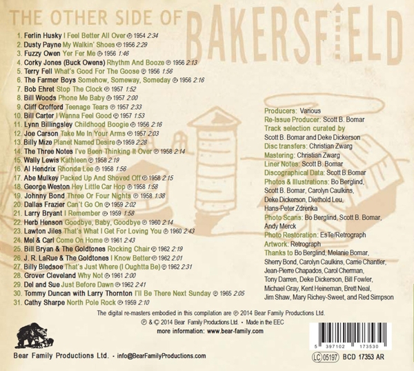 The Other Side Of Bakersfield, Vol.2 1