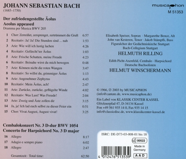 der Zufriedengestellte Äolus 1