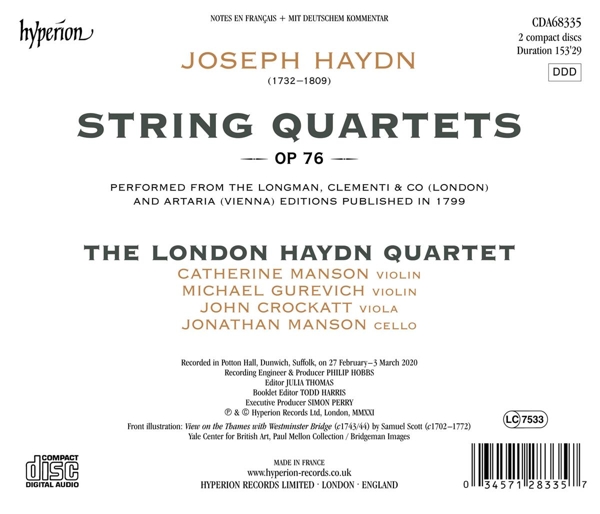 Streichquartette op.76 1