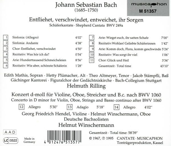 Schäferkantate 1