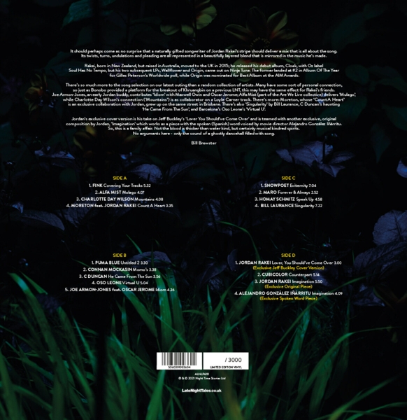 Late Night Tales (Ltd Numbered Green 180g 2LP+ MP3) 1