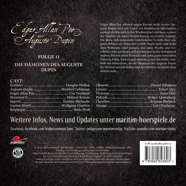 Folge 11-Die Dämonen Des Auguste Dupin 1