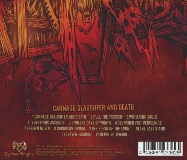 Carnage Slaughter And Death 1