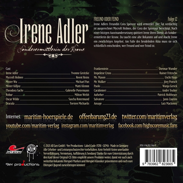 Irene Adler 12-Freund Oder Feind 1