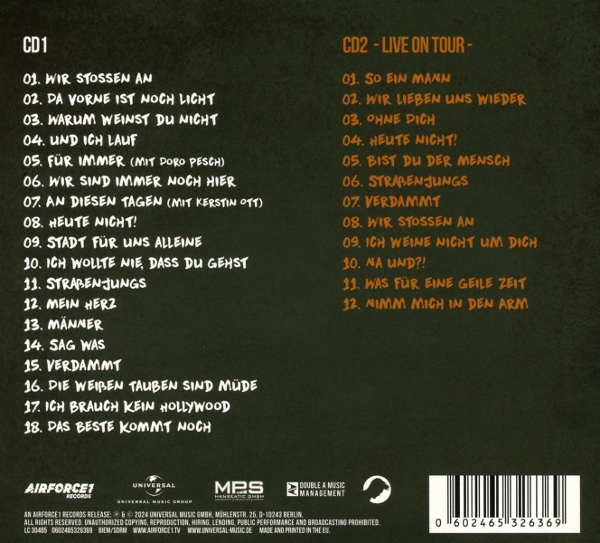 Heute Nicht! Tour Edition (Ltd. 2CD) 1