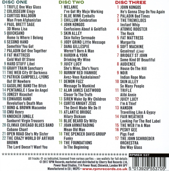 One Way Glass-Dancefloor Prog, Brit Jazz & Funky 1