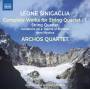 Archos Quartet - Smtliche Werke fr Streichquartett,Vol.1