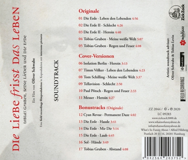 Die Liebe frisst das Leben (OST) 1