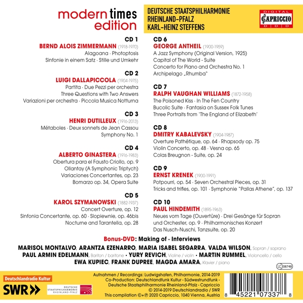 MODERN TIMES EDITION / VARIOUS 1