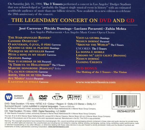 Drei Tenöre, Die(The Three Tenors) 1