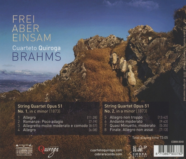 F Streichquartette op.51/ Fre 1