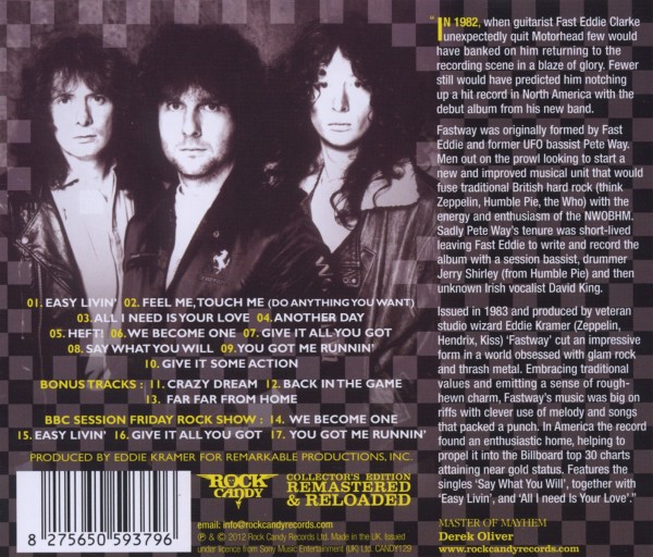 Fastway (Lim.Collector\'s Edition) 1