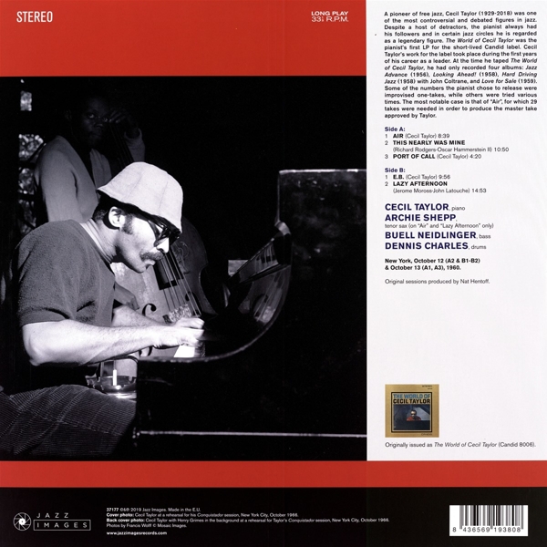The World Of Cecil Taylor 1