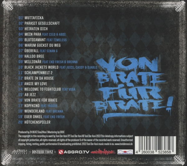 Von Brate Für Brate (Digipak) 1