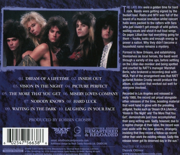 Lillian Axe (Lim.Collectors Edition) 1