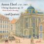 Casal Quartett - Rediscovered-3 Streichquartette op.13 by A.Eberl
