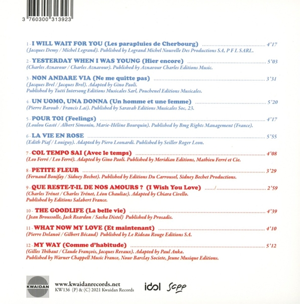 Chansons: International French Standards 1