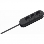 Bachmann - Bachmann SMARTLINE 3AC outlet(s) 1.5m Negro base mltiple