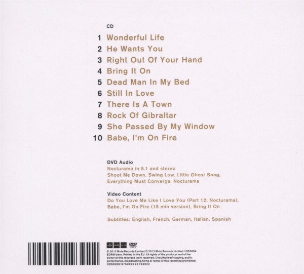 Cave, Nick & The Bad Seeds 1