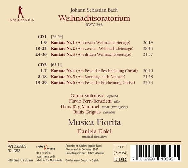 Weihnachtsoratorium BWV 248 1