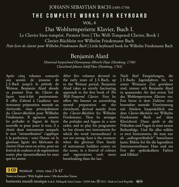 The Complete Works for Keyboard V.6 (Das Wohltempe 1