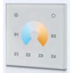 Synergy 21 Led - Synergy 21 LED Controller EOS 05 Wanddimmer dual white (CCT) touch 4 Zonen (S21-LED-SR000178)