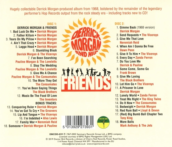 Derrick Morgan And His Friends (Expanded Edition) 1