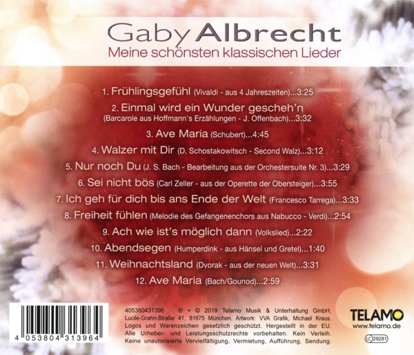 Meine schönsten klassischen Lieder 1
