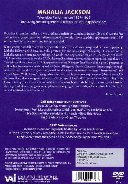 Mahalia Jackson 1