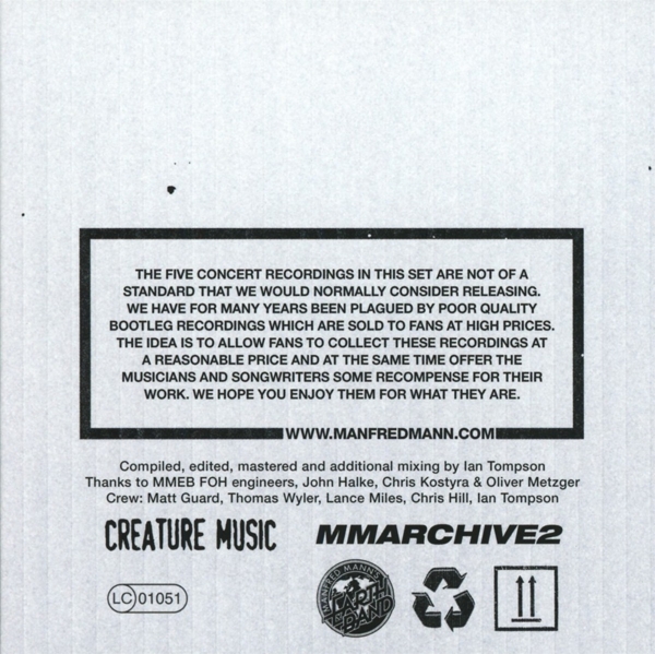 Bootleg Archives Vol.6-10 (5CD) 1