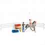 Schleich - Horse Club Mias vaulting riding set, toy figure
