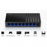 Cudy - CUDY 8-Port Gigabit Light Managed Switch GS108E - Switch - 1 Gbps (GS108E)