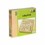 Vedes Grohandel Gmbh -Ware - NG Holz Labyrinth 12x12cm
