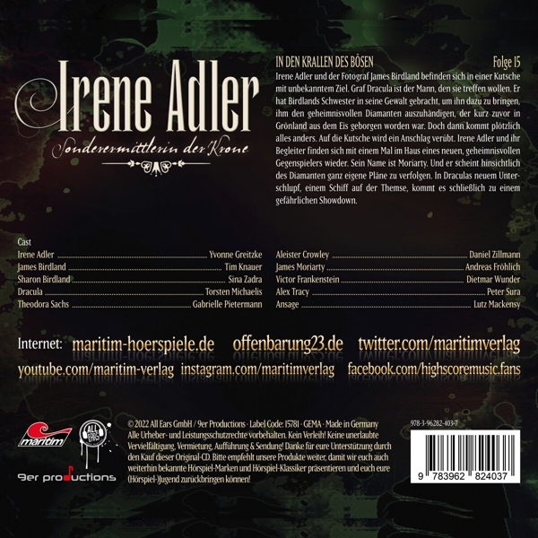 Irene Adler 15-In Den Krallen Des Bösen 1