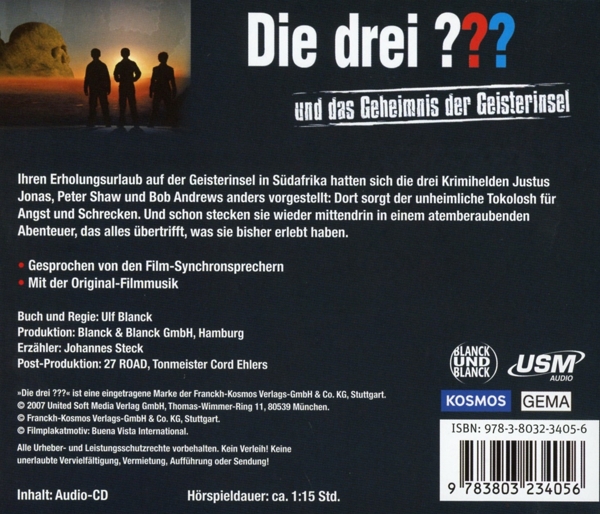 Das Geheimnis Der Geisterinsel (Hörspiel Zum Film) 1