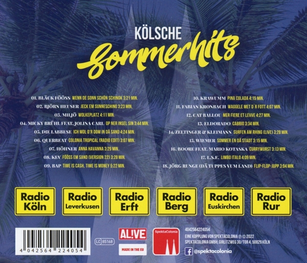 Koelsche SommerHits 1